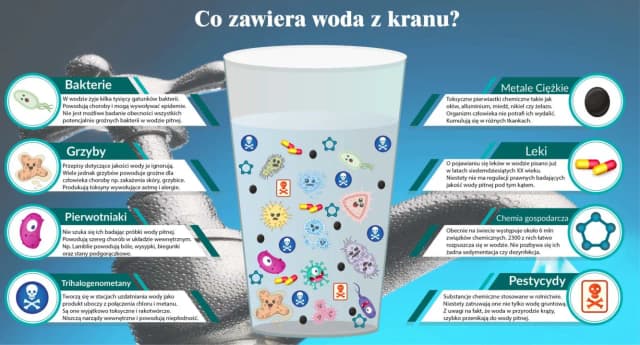 Co zawiera woda z kranu? Zaskakujące składniki i ich wpływ na zdrowie Co zawiera woda z kranu? Zaskakujące składniki i ich wpływ na zdrowie